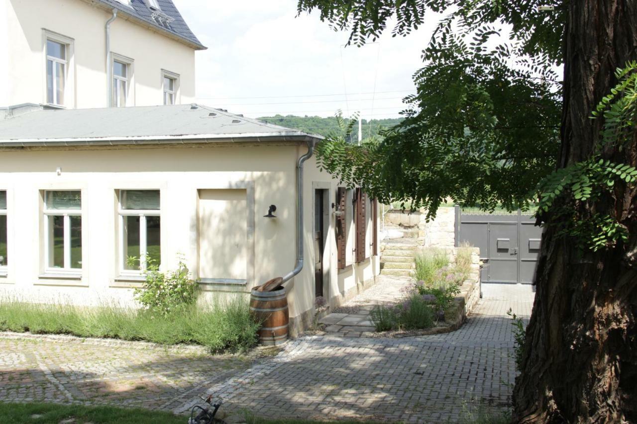 Ferienwohnung An Der Elbe Dresda Esterno foto