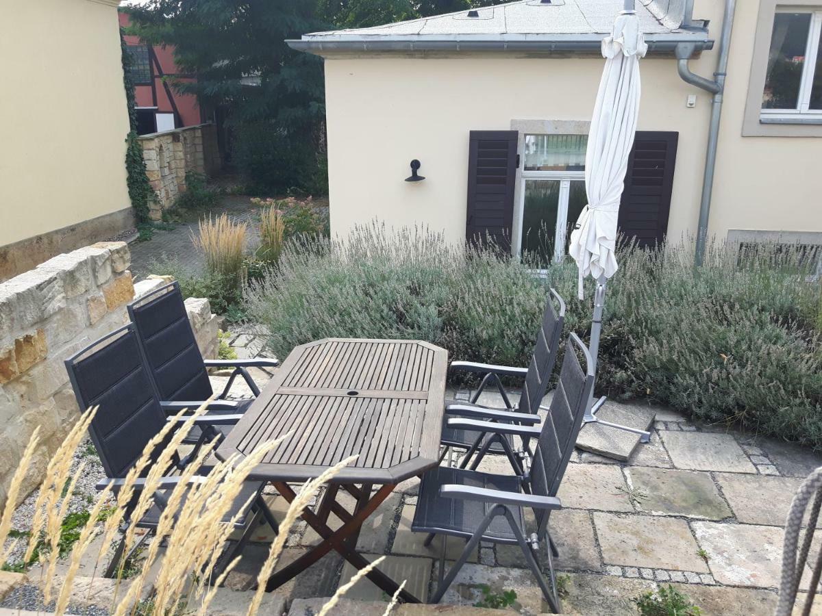Ferienwohnung An Der Elbe Dresda Esterno foto